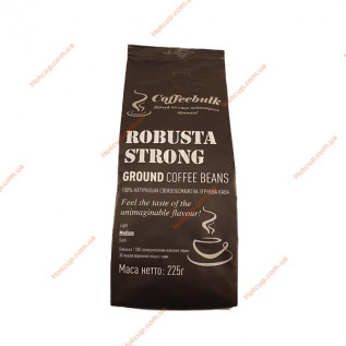 Кава у зернах Coffeebulk Robusta strong 250г